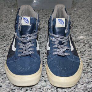 Vans Hightop Blue Shoes
